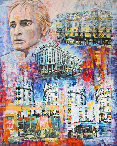 der letzte Tango in Paris van Ursula Leinfelder, Schilderij te koop op Singulart