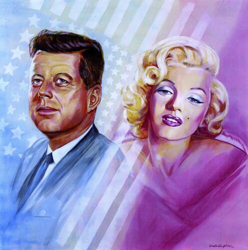Marilyn und Kennedy Ursula Leinfelder