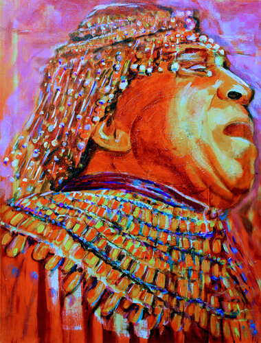 Sun Ra von Ursula Leinfelder, Malerei kaufen auf Singulart