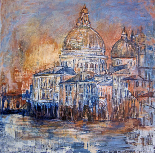 Venedig van Ursula Leinfelder, Schilderij te koop op Singulart