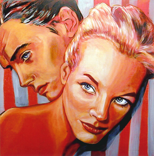 Romy und Alain di Ursula Leinfelder, Pittura in vendita su Singulart