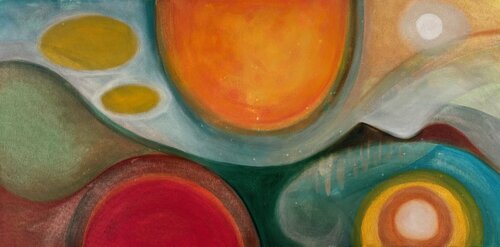 Under the Orange Moon de Shannon Brown, Pintura a la venta en Singulart