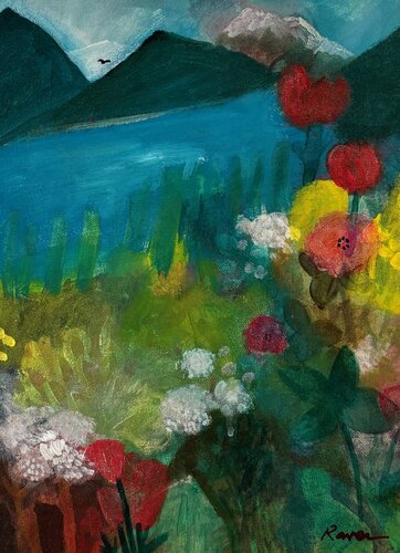 Kootenay Flowers by Shannon Brown, Painting for Sale on Singulart