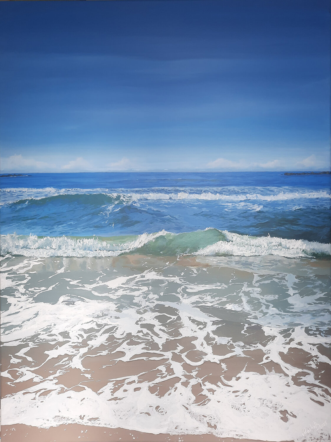 Netanya Beach. December Maryia Benedziktovich