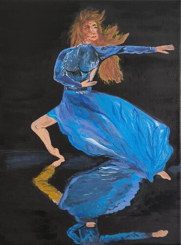 Dancing in the Shadow van Tanya Silva, Schilderij te koop op Singulart