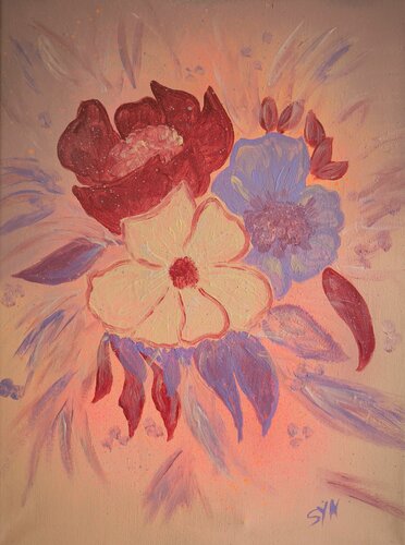 I can buy myself Flowers de Tanya Silva, Pintura a la venta en Singulart