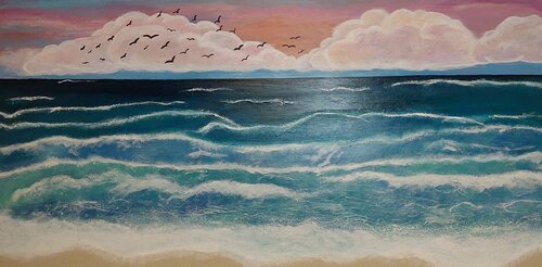 Ocean in Paradise von Tanya Silva, Malerei kaufen auf Singulart