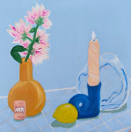 Cozy Amore van Tanya Silva, Schilderij te koop op Singulart