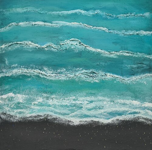 Ocean Waves par Tanya Silva, Peinture en vente sur Singulart