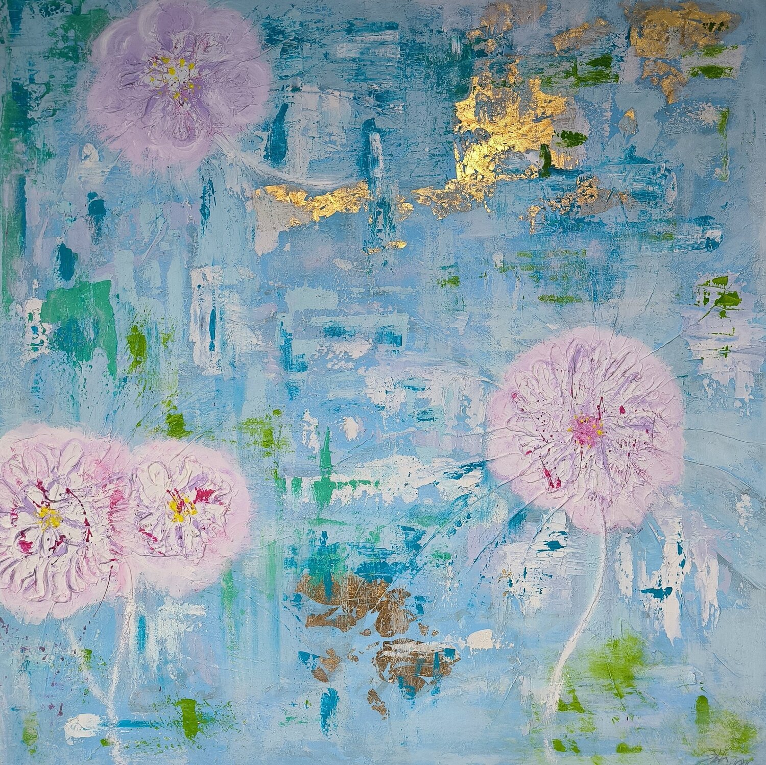 Blooming Dreams Tanya Silva Original painting for sale