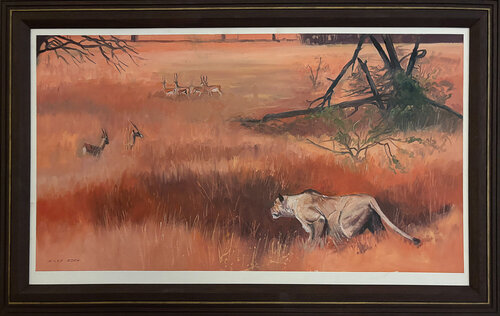 The Coiled Spring by Gerald Miles, Painting for Sale on Singulart