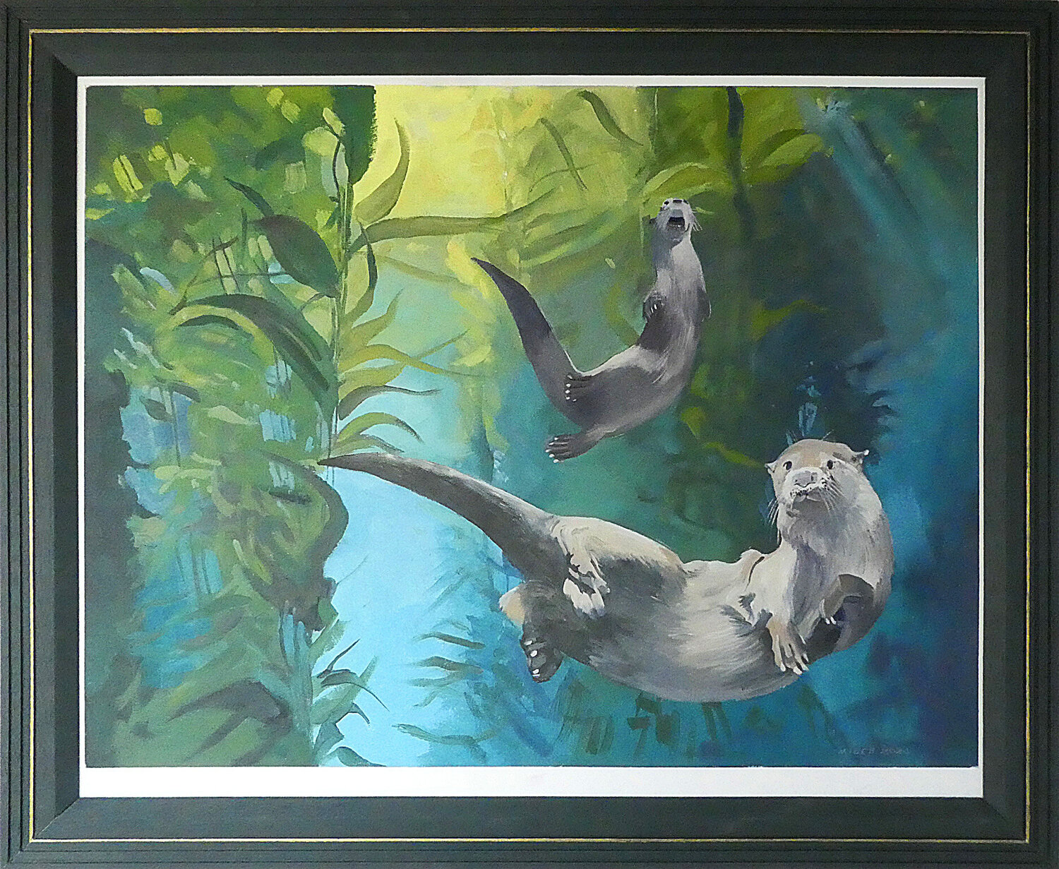 Sea Otters Gerald Miles