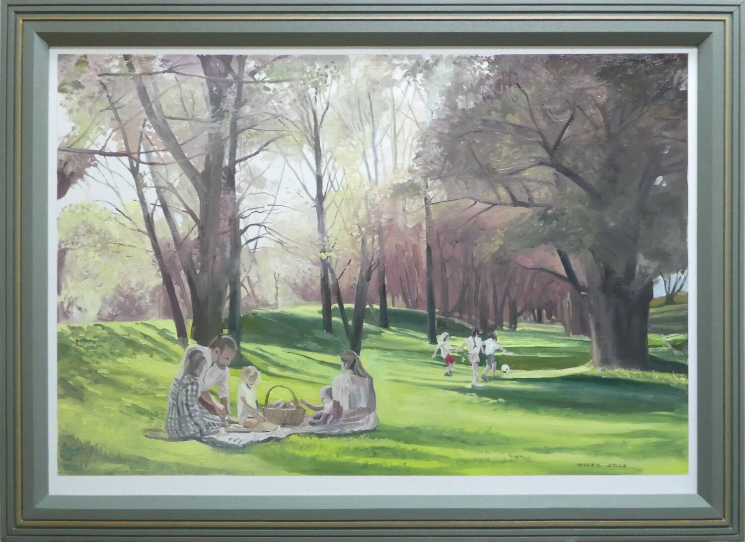 A Family Picnic Gerald Miles
