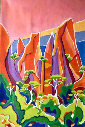 les dentelles de Montmirails di Hortense BATAILLE, Pittura in vendita su Singulart