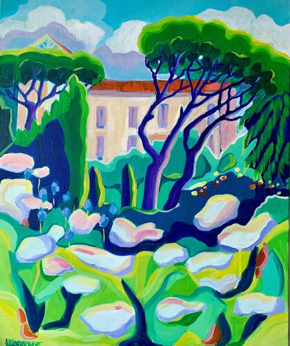 Bastide provençale di Hortense BATAILLE, Pittura in vendita su Singulart