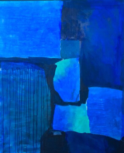 FONDS MARINS   1 990 € / 103X73 di Hortense BATAILLE, Pittura in vendita su Singulart