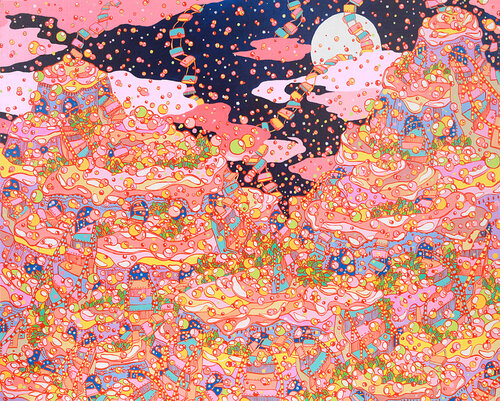 Spring night von Jung Seung Yun, Malerei kaufen auf Singulart
