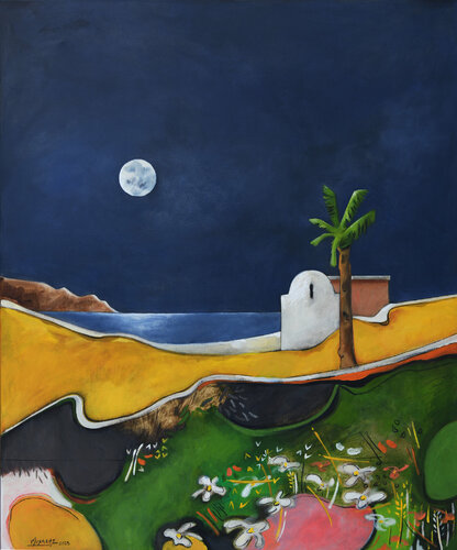 The sound of silence von Michalis Charalambides, Malerei kaufen auf Singulart