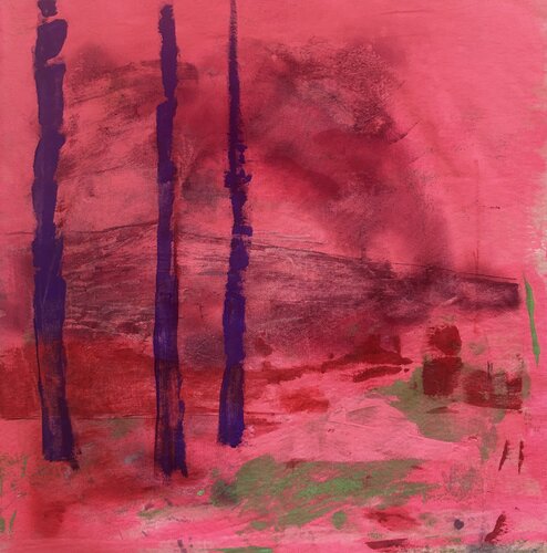 Paesaggio distratto by Giovanna Bianco, Painting for Sale on Singulart