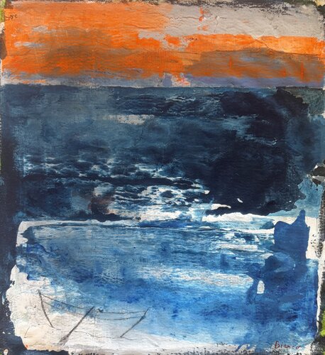 Blu mare by Giovanna Bianco, Painting for Sale on Singulart