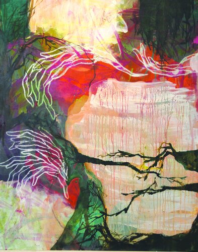 Sensory Organ of plants 2 van N Gin Kim, Schilderij te koop op Singulart