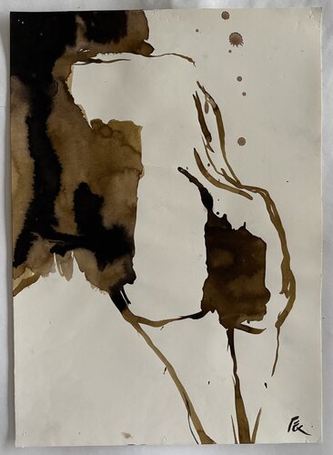 Figure drawing 5 by N Gin Kim, 소묘 for Sale on Singulart