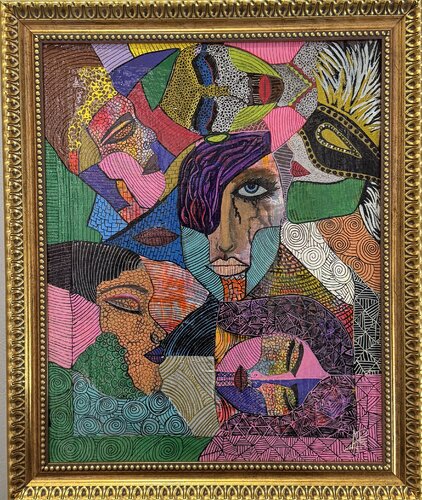 Fragmentos del alma by Andres Pineda, Painting for Sale on Singulart
