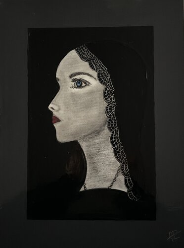 Juana. by Andres Pineda, Painting for Sale on Singulart