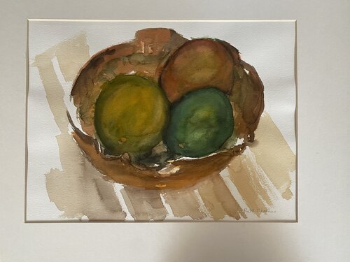 Three Mangoes di Ruth Schreiber, Opera su carta in vendita su Singulart