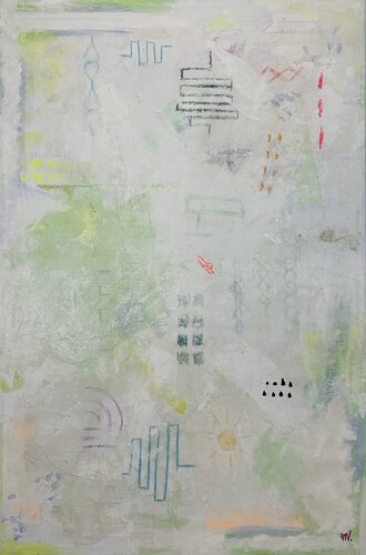 Boho Forms II van Marily Vaillancourt, Schilderij te koop op Singulart