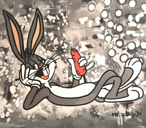 Bugs Bunny - "Sold" by Marily Vaillancourt, Painting for Sale on Singulart