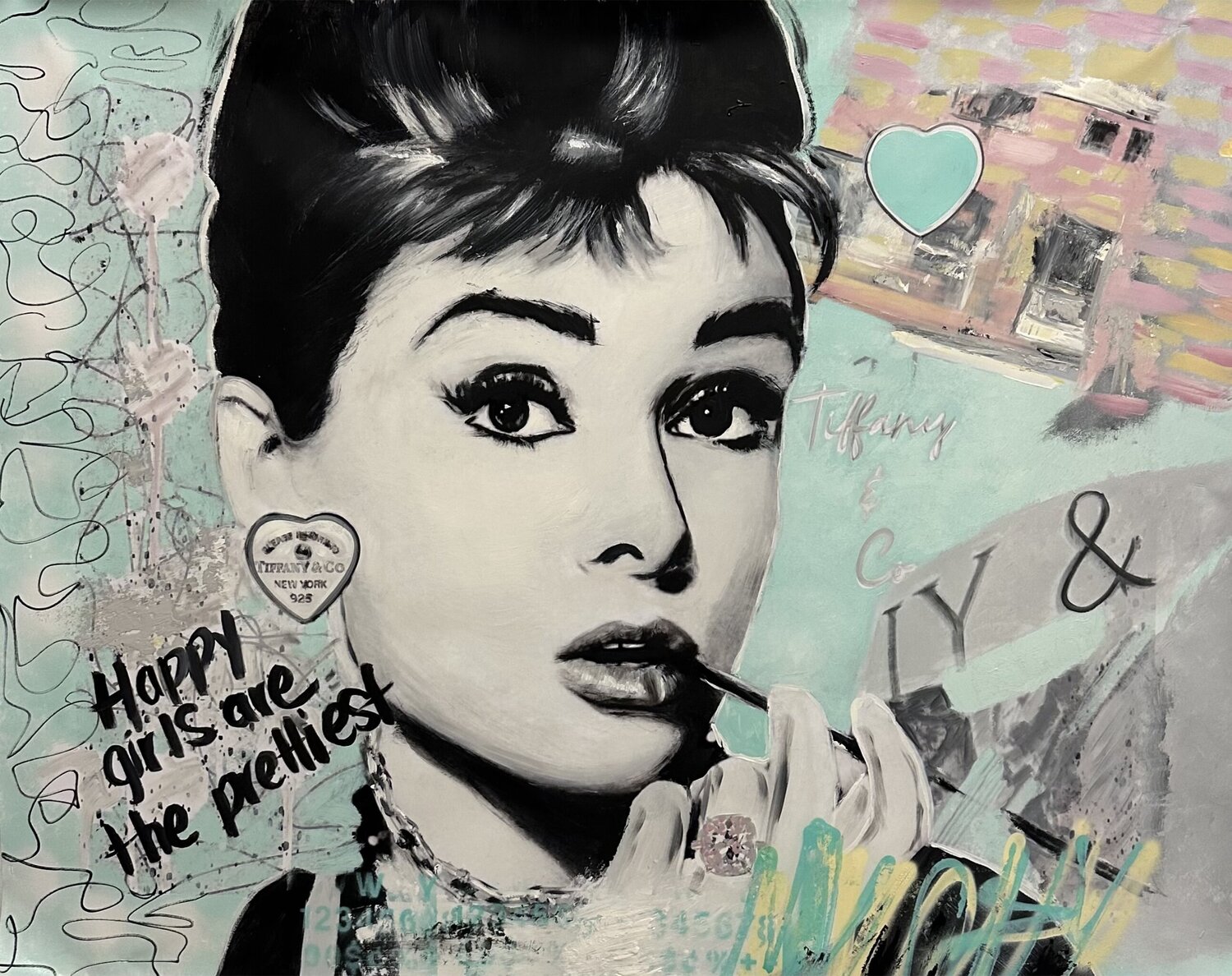 Audrey Hepburn X Tiffany & Co. - “Sold” Marily Vaillancourt