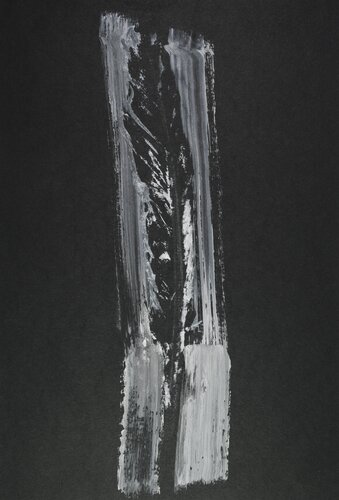 Corps vidé noir I by Jorge Canete, 회화 for Sale on Singulart