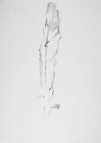 Corps vidé blanc I van Jorge Canete, Schilderij te koop op Singulart