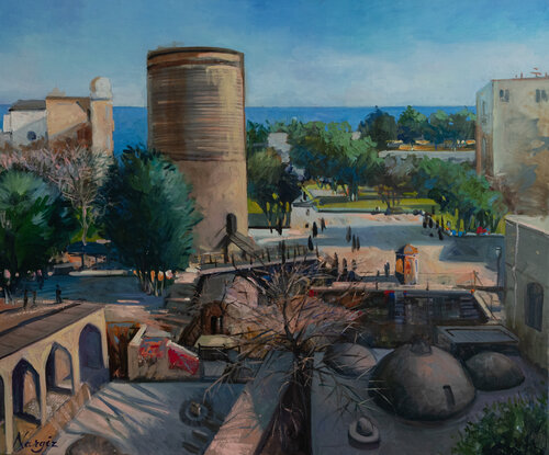 Old town of Icheri Sheher Nargiz Guliyeva
