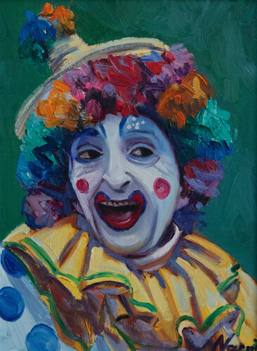 Clown van Nargiz Guliyeva, Schilderij te koop op Singulart