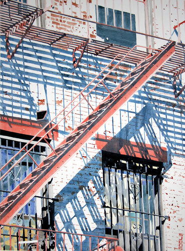 SoHo NY 3 di Stephen J Bragg, Opera su carta in vendita su Singulart