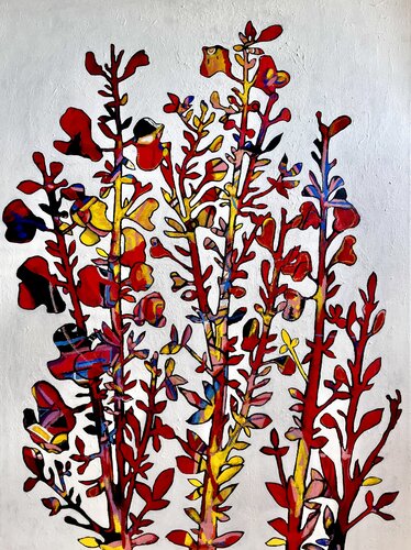 Flor de retama von Daniel Vizcarra Lanao, Malerei kaufen auf Singulart