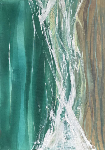 The Surf di Marseille Grom, Pittura in vendita su Singulart