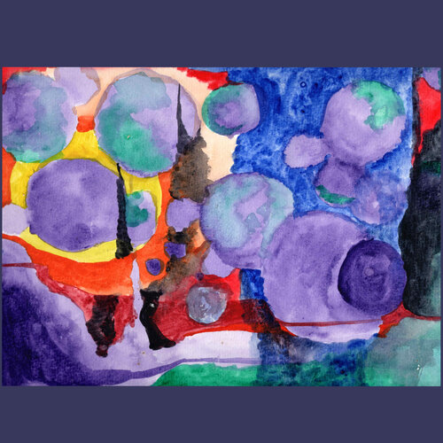 Watercolor Landscape by Paloma Andreu, 素描 for Sale on Singulart