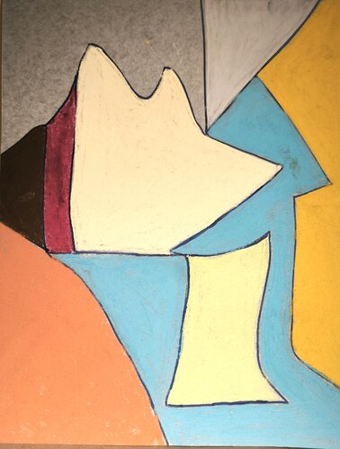 color and form by Hans Oerlemans, Work on Paper for Sale on Singulart