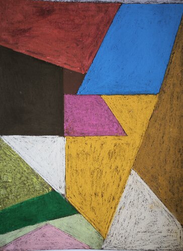 lines and color von Hans Oerlemans, Zeichnungen kaufen auf Singulart