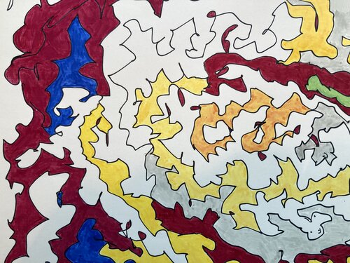 Ce gens La A von Hans Oerlemans, Zeichnungen kaufen auf Singulart