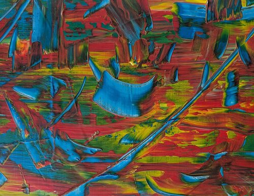 move in color 1 by Hans Oerlemans, Work on Paper for Sale on Singulart