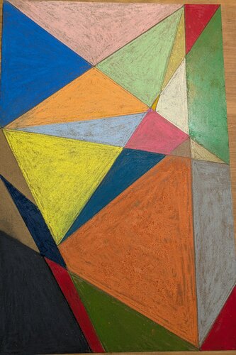lines and color von Hans Oerlemans, Zeichnungen kaufen auf Singulart