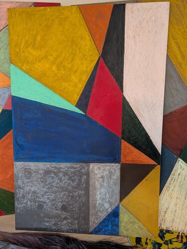 lines and color von Hans Oerlemans, Zeichnungen kaufen auf Singulart