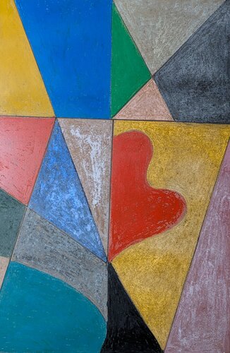 lines and color von Hans Oerlemans, Zeichnungen kaufen auf Singulart