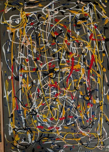 Action 1 A van Hans Oerlemans, Schilderij te koop op Singulart