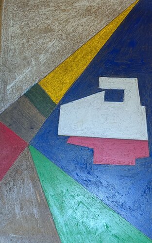 lines and color x von Hans Oerlemans, Zeichnungen kaufen auf Singulart