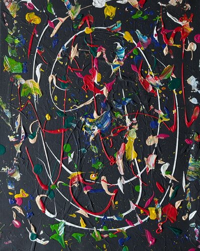 Action 2C by Hans Oerlemans, Painting for Sale on Singulart